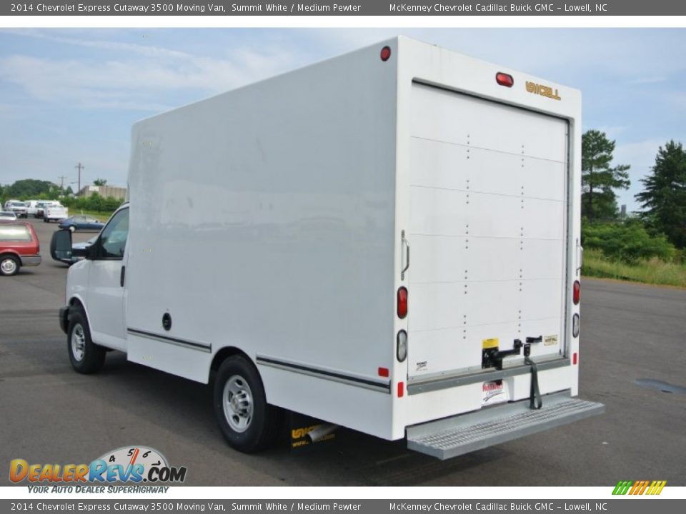 2014 Chevrolet Express Cutaway 3500 Moving Van Summit White / Medium Pewter Photo #4