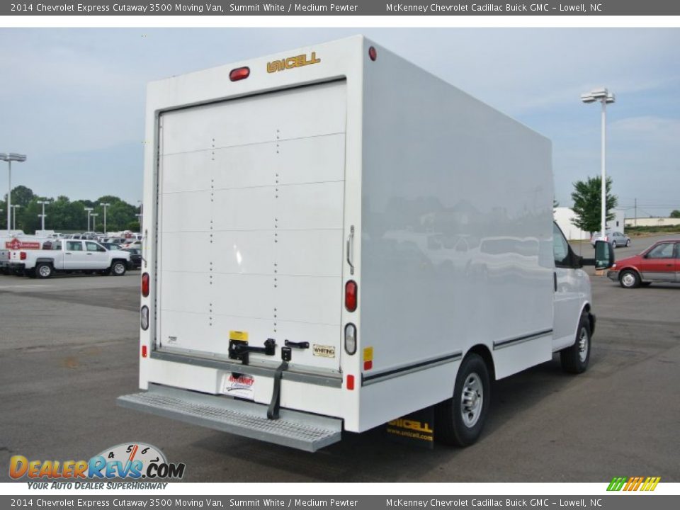 2014 Chevrolet Express Cutaway 3500 Moving Van Summit White / Medium Pewter Photo #5