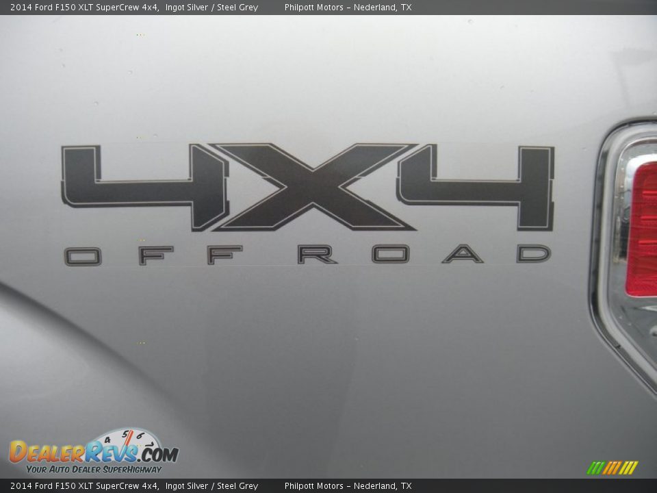 2014 Ford F150 XLT SuperCrew 4x4 Ingot Silver / Steel Grey Photo #17