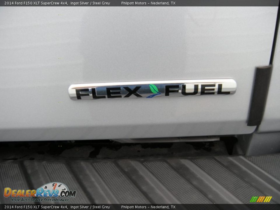 2014 Ford F150 XLT SuperCrew 4x4 Ingot Silver / Steel Grey Photo #19