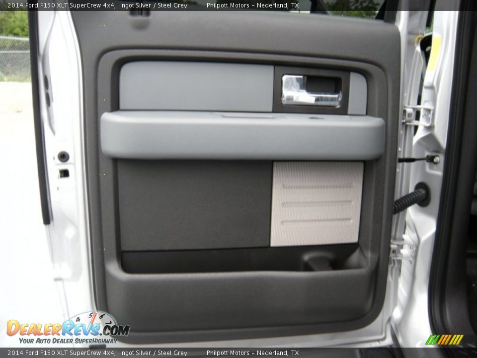 2014 Ford F150 XLT SuperCrew 4x4 Ingot Silver / Steel Grey Photo #23