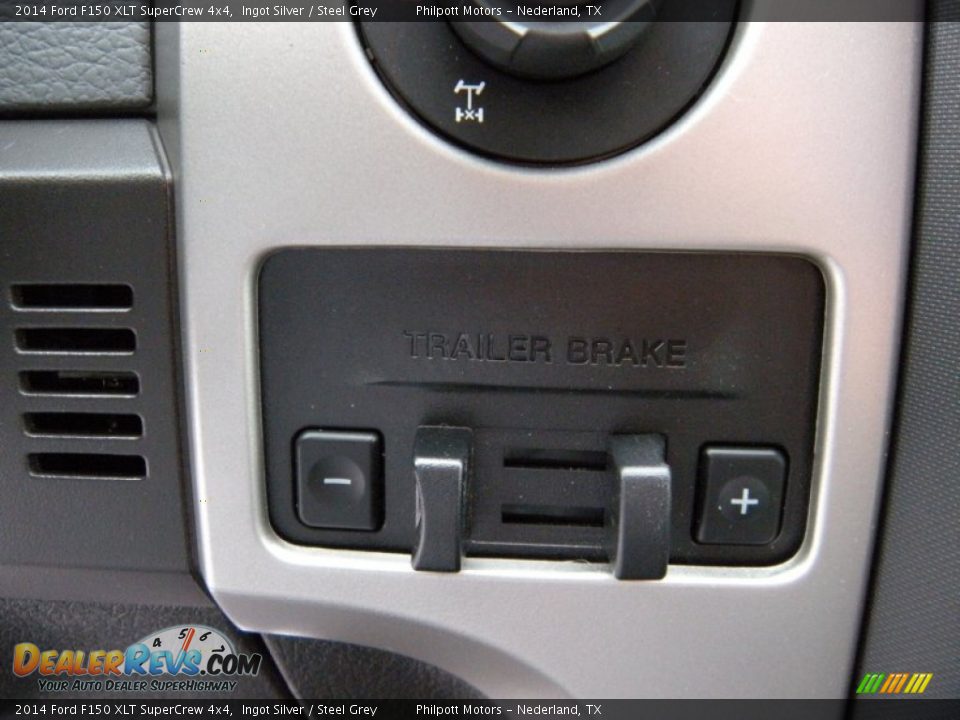 2014 Ford F150 XLT SuperCrew 4x4 Ingot Silver / Steel Grey Photo #34