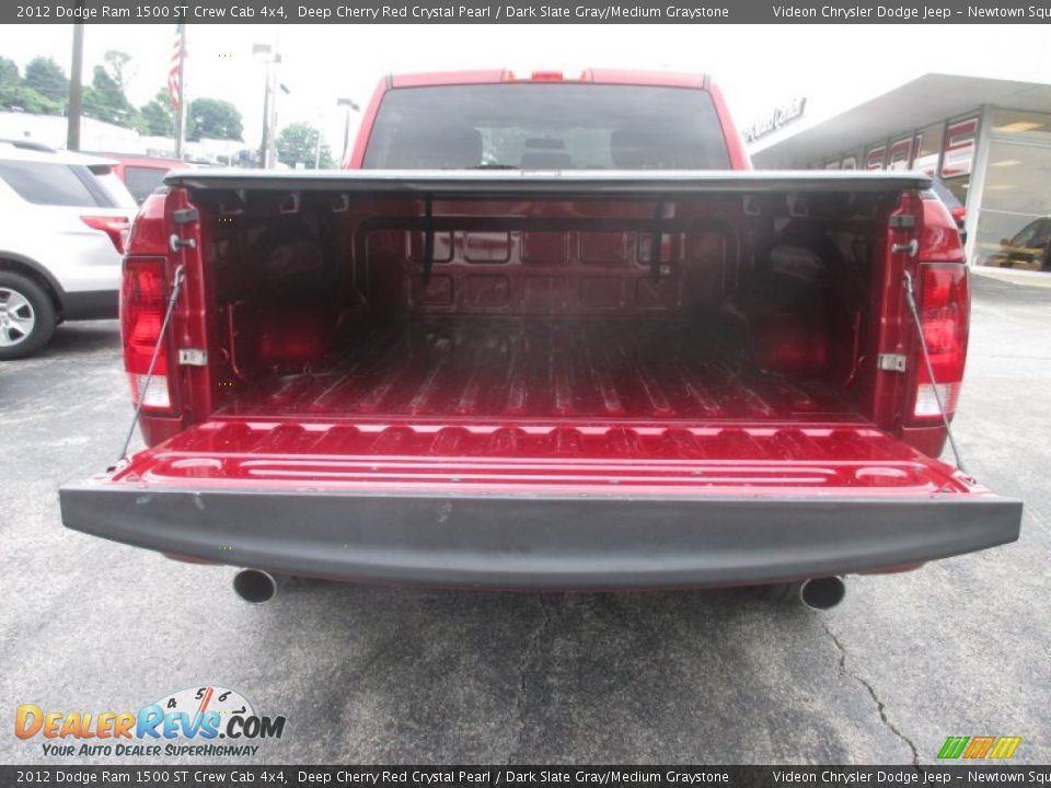 2012 Dodge Ram 1500 ST Crew Cab 4x4 Deep Cherry Red Crystal Pearl / Dark Slate Gray/Medium Graystone Photo #9