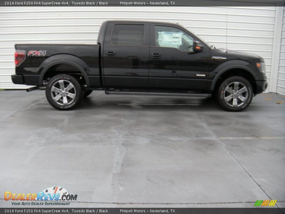 2014 Ford F150 FX4 SuperCrew 4x4 Tuxedo Black / Black Photo #3