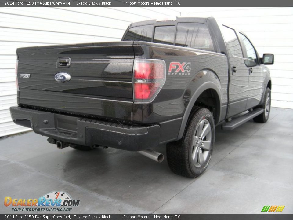 2014 Ford F150 FX4 SuperCrew 4x4 Tuxedo Black / Black Photo #4