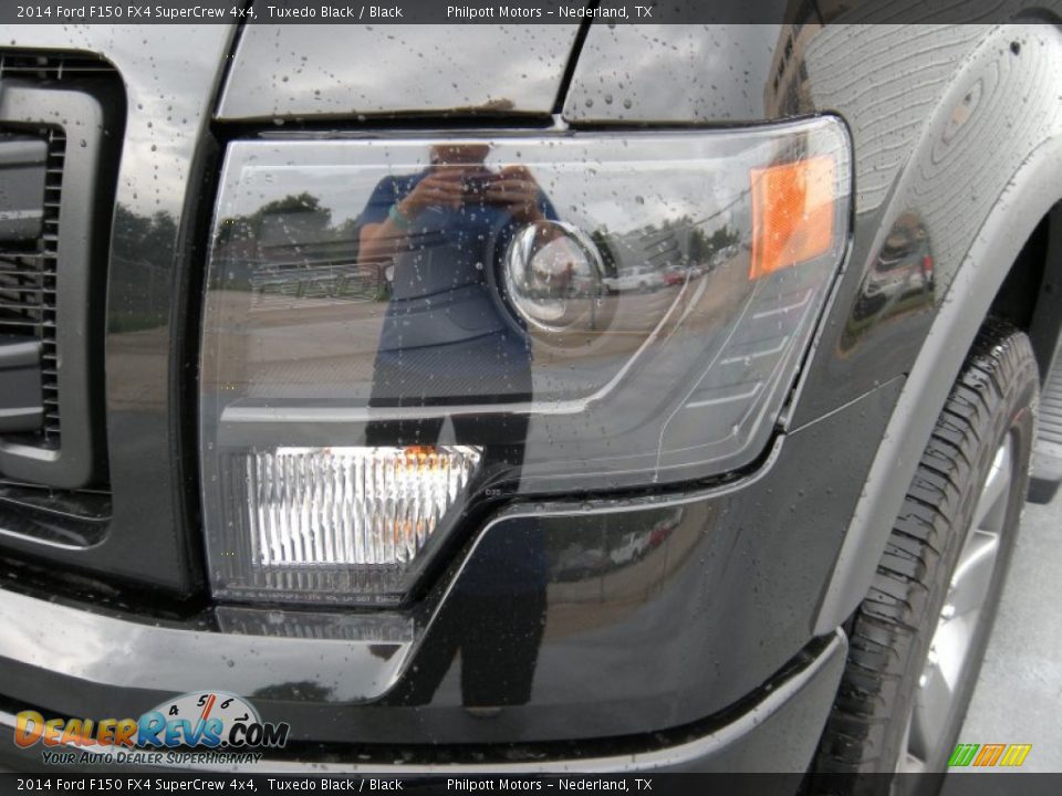 2014 Ford F150 FX4 SuperCrew 4x4 Tuxedo Black / Black Photo #9