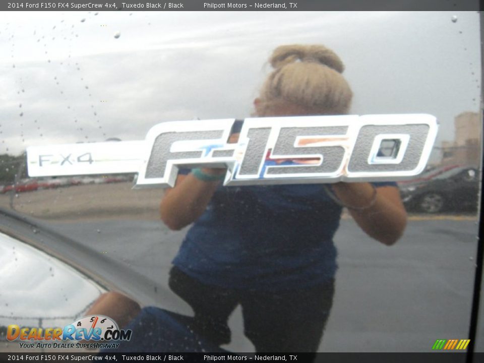 2014 Ford F150 FX4 SuperCrew 4x4 Tuxedo Black / Black Photo #14