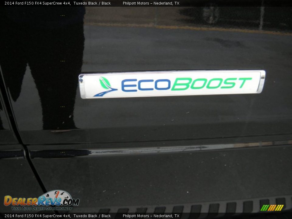 2014 Ford F150 FX4 SuperCrew 4x4 Tuxedo Black / Black Photo #15