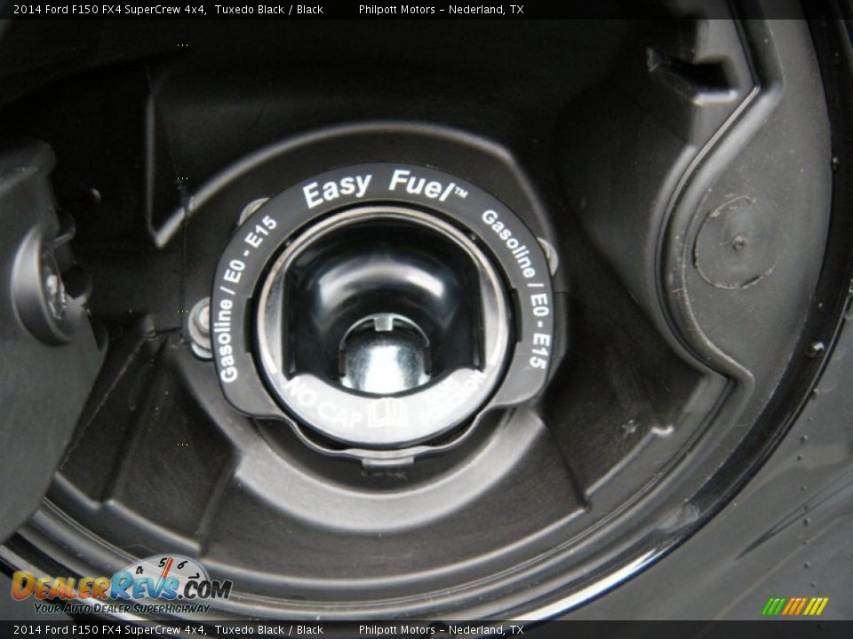 2014 Ford F150 FX4 SuperCrew 4x4 Tuxedo Black / Black Photo #17