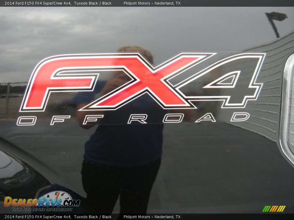 2014 Ford F150 FX4 SuperCrew 4x4 Tuxedo Black / Black Photo #18