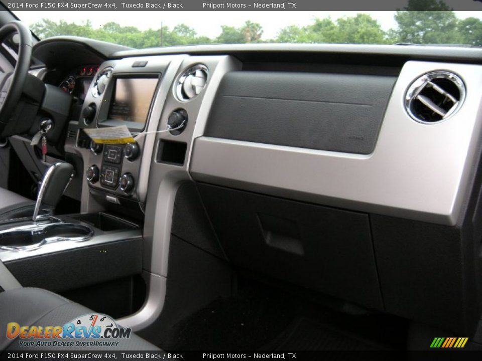 2014 Ford F150 FX4 SuperCrew 4x4 Tuxedo Black / Black Photo #20