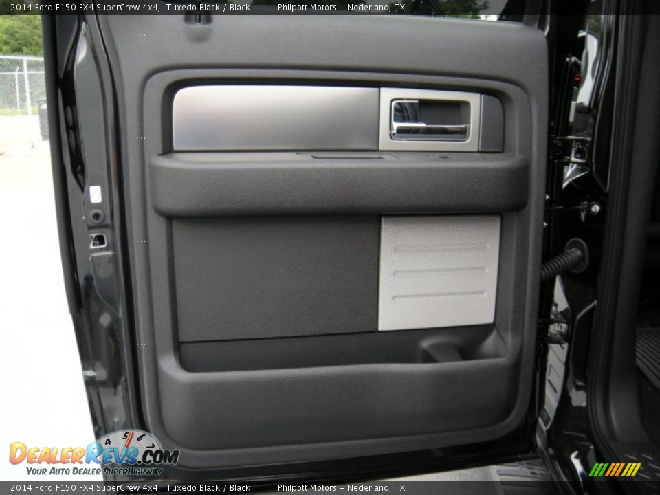 2014 Ford F150 FX4 SuperCrew 4x4 Tuxedo Black / Black Photo #22