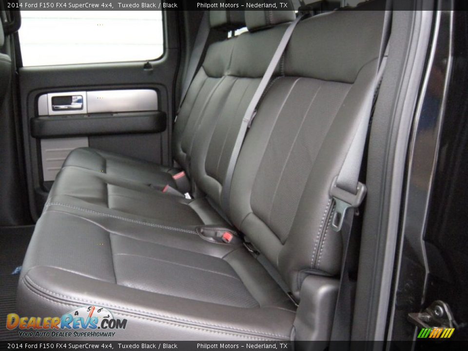 2014 Ford F150 FX4 SuperCrew 4x4 Tuxedo Black / Black Photo #23