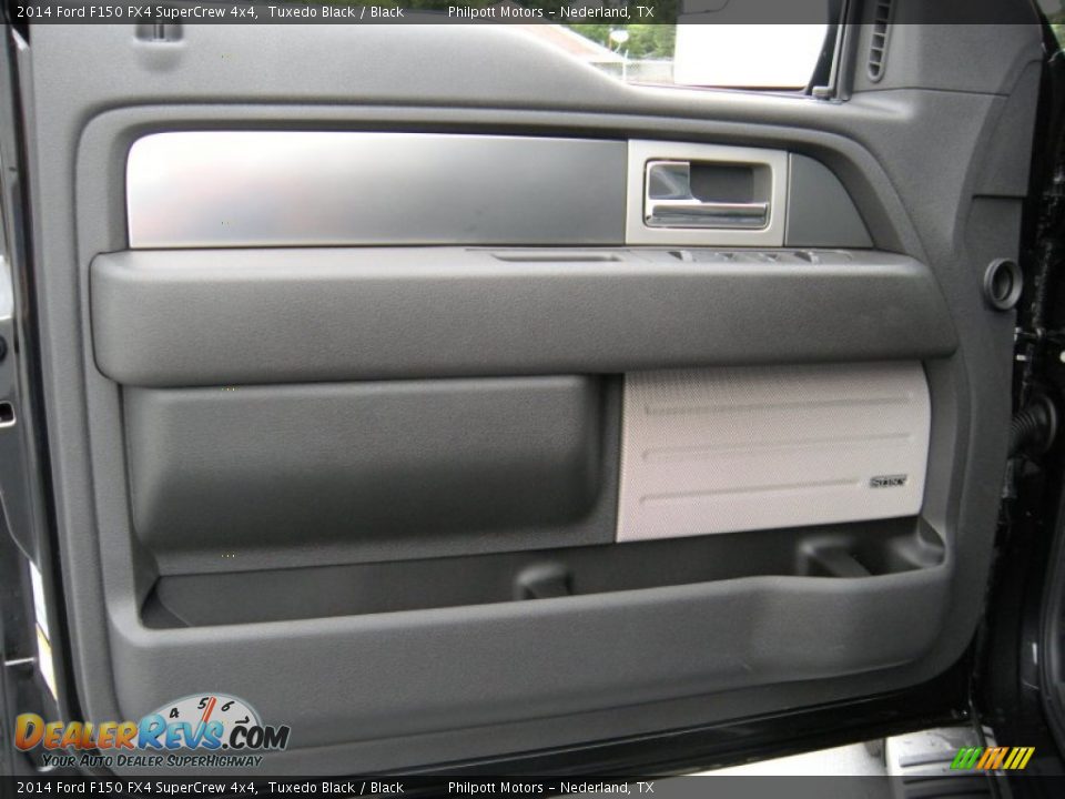 2014 Ford F150 FX4 SuperCrew 4x4 Tuxedo Black / Black Photo #24
