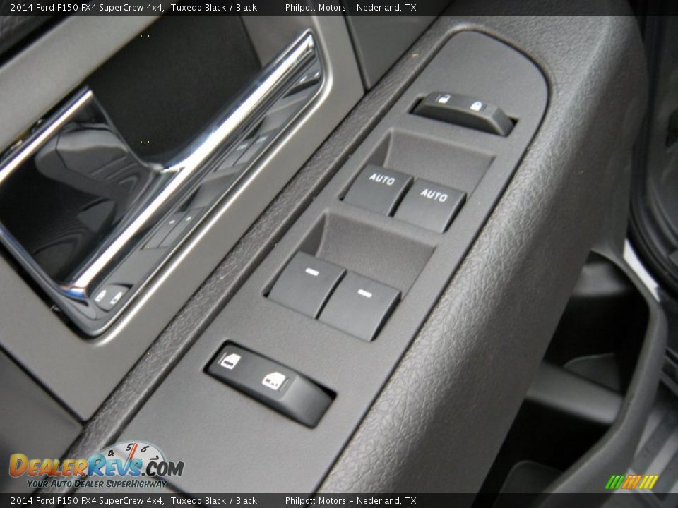 2014 Ford F150 FX4 SuperCrew 4x4 Tuxedo Black / Black Photo #26
