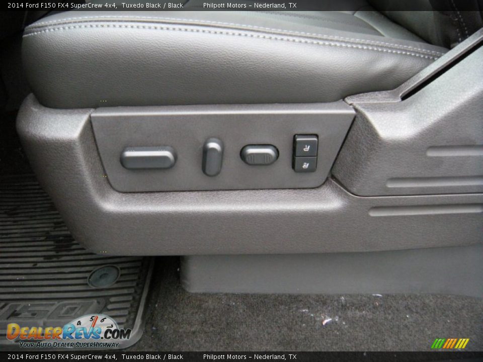 2014 Ford F150 FX4 SuperCrew 4x4 Tuxedo Black / Black Photo #28