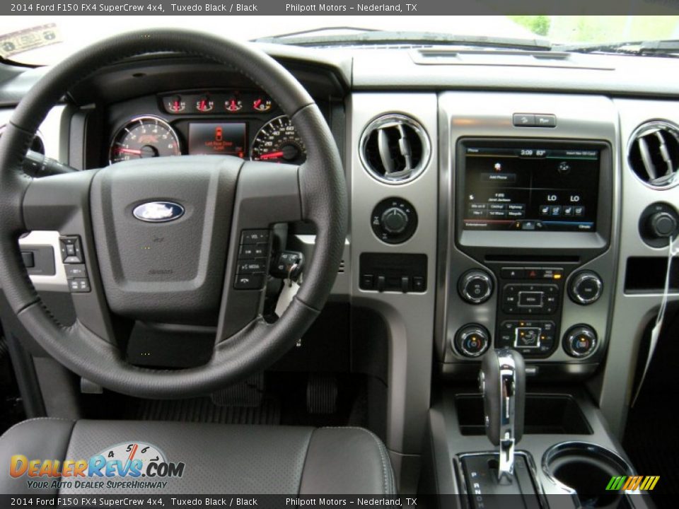 2014 Ford F150 FX4 SuperCrew 4x4 Tuxedo Black / Black Photo #30