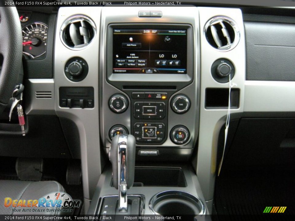 2014 Ford F150 FX4 SuperCrew 4x4 Tuxedo Black / Black Photo #31