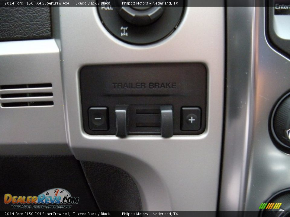 2014 Ford F150 FX4 SuperCrew 4x4 Tuxedo Black / Black Photo #36