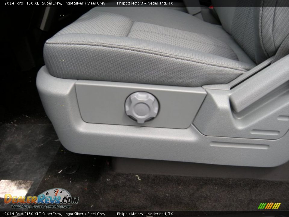 2014 Ford F150 XLT SuperCrew Ingot Silver / Steel Grey Photo #26