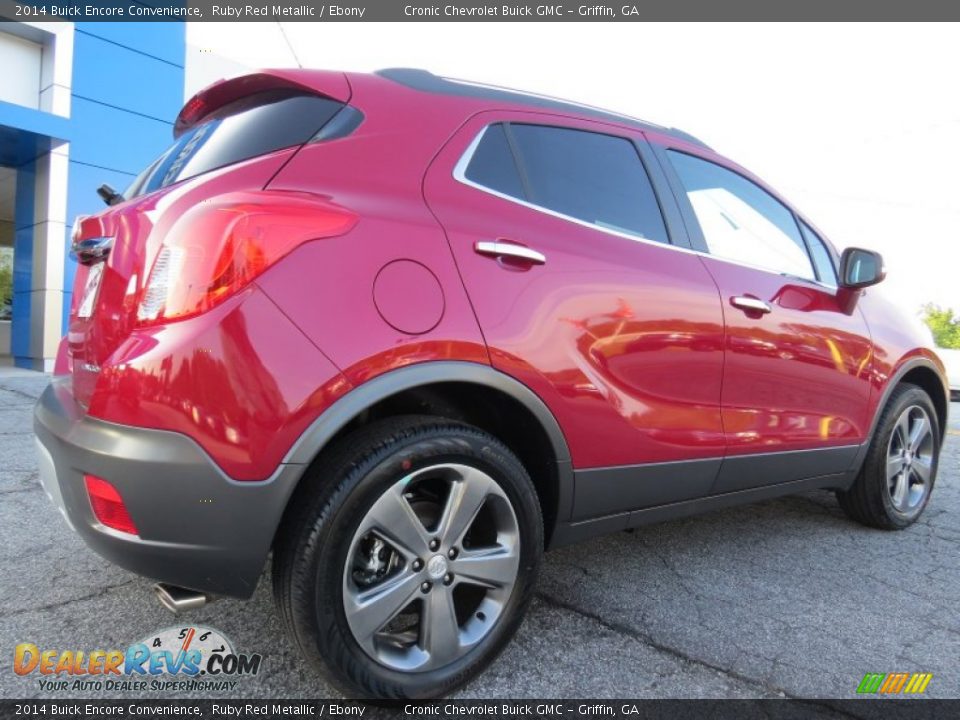 2014 Buick Encore Convenience Ruby Red Metallic / Ebony Photo #7