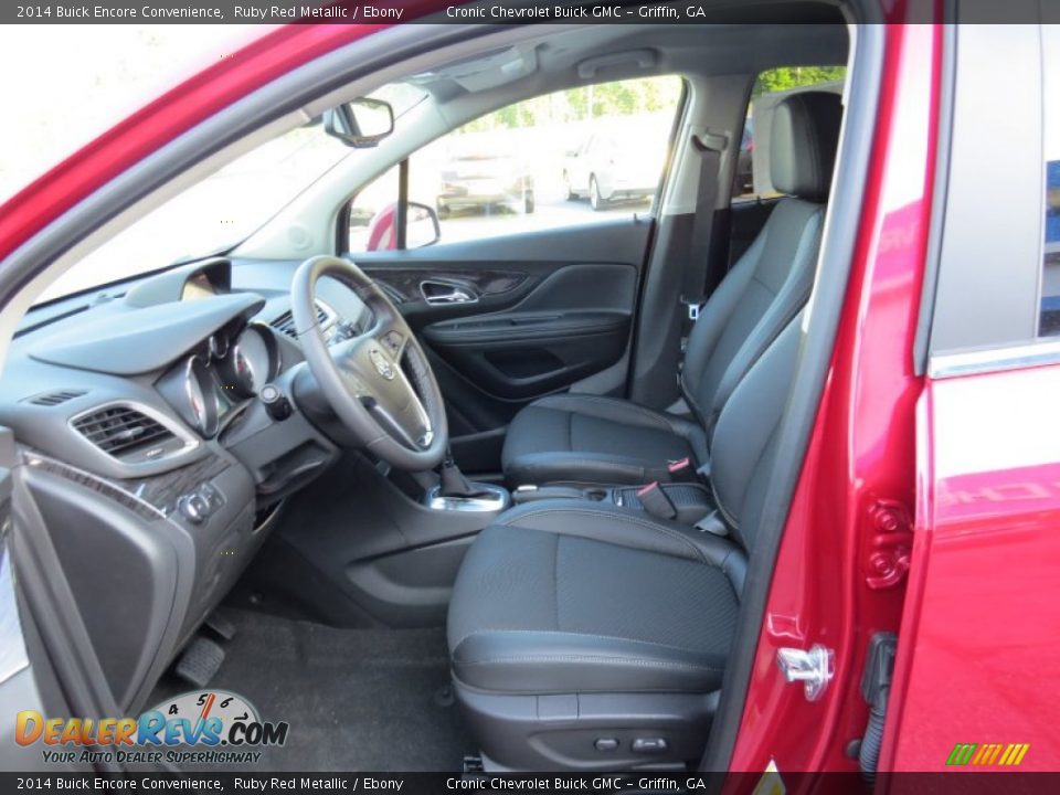 2014 Buick Encore Convenience Ruby Red Metallic / Ebony Photo #10