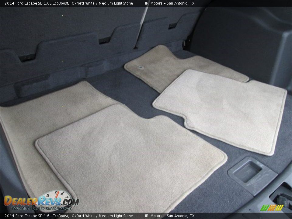 2014 Ford Escape SE 1.6L EcoBoost Oxford White / Medium Light Stone Photo #12