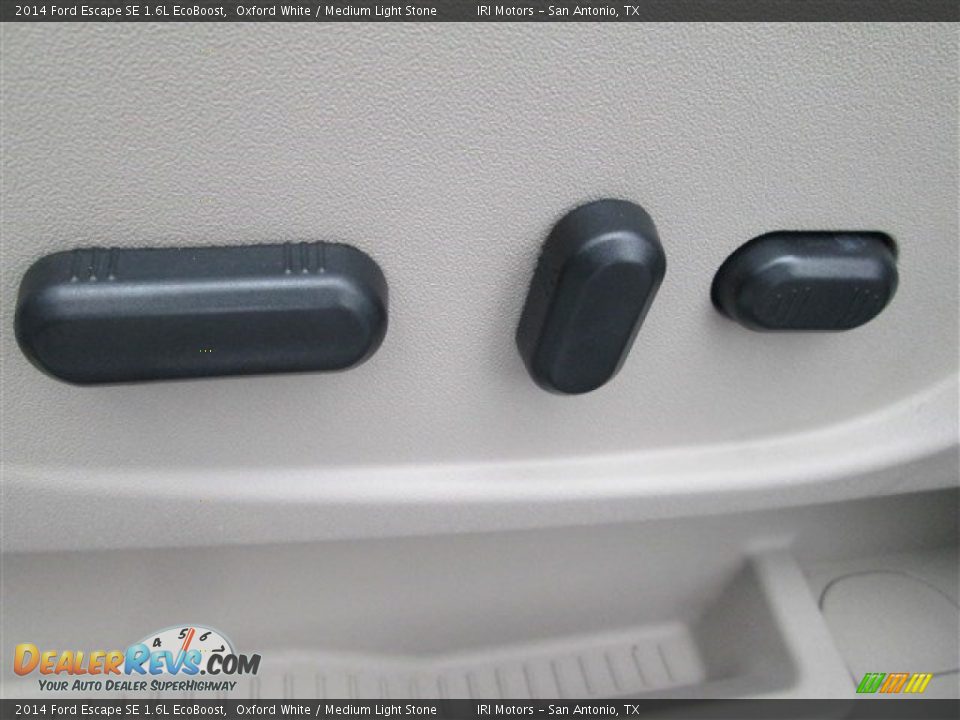 2014 Ford Escape SE 1.6L EcoBoost Oxford White / Medium Light Stone Photo #14