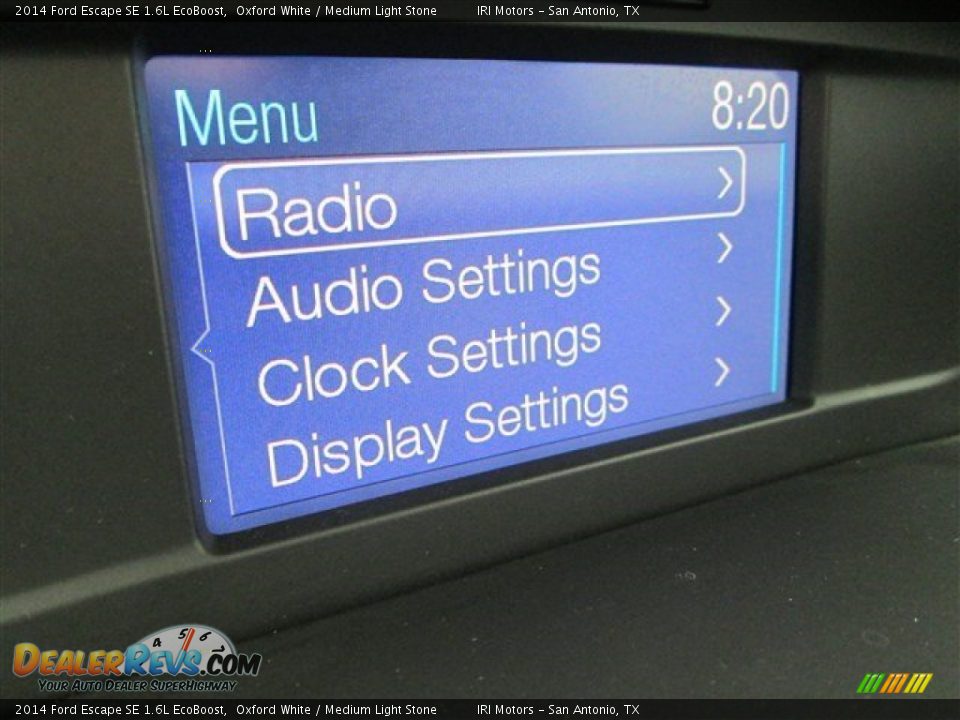 2014 Ford Escape SE 1.6L EcoBoost Oxford White / Medium Light Stone Photo #17
