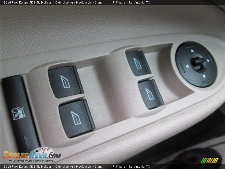 2014 Ford Escape SE 1.6L EcoBoost Oxford White / Medium Light Stone Photo #21