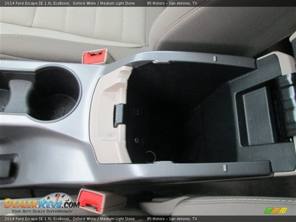 2014 Ford Escape SE 1.6L EcoBoost Oxford White / Medium Light Stone Photo #23