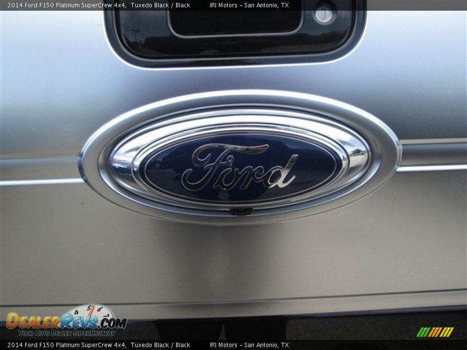 2014 Ford F150 Platinum SuperCrew 4x4 Tuxedo Black / Black Photo #6