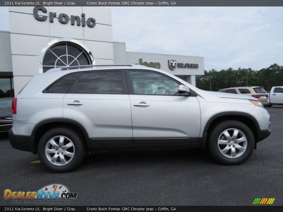 2011 Kia Sorento LX Bright Silver / Gray Photo #8