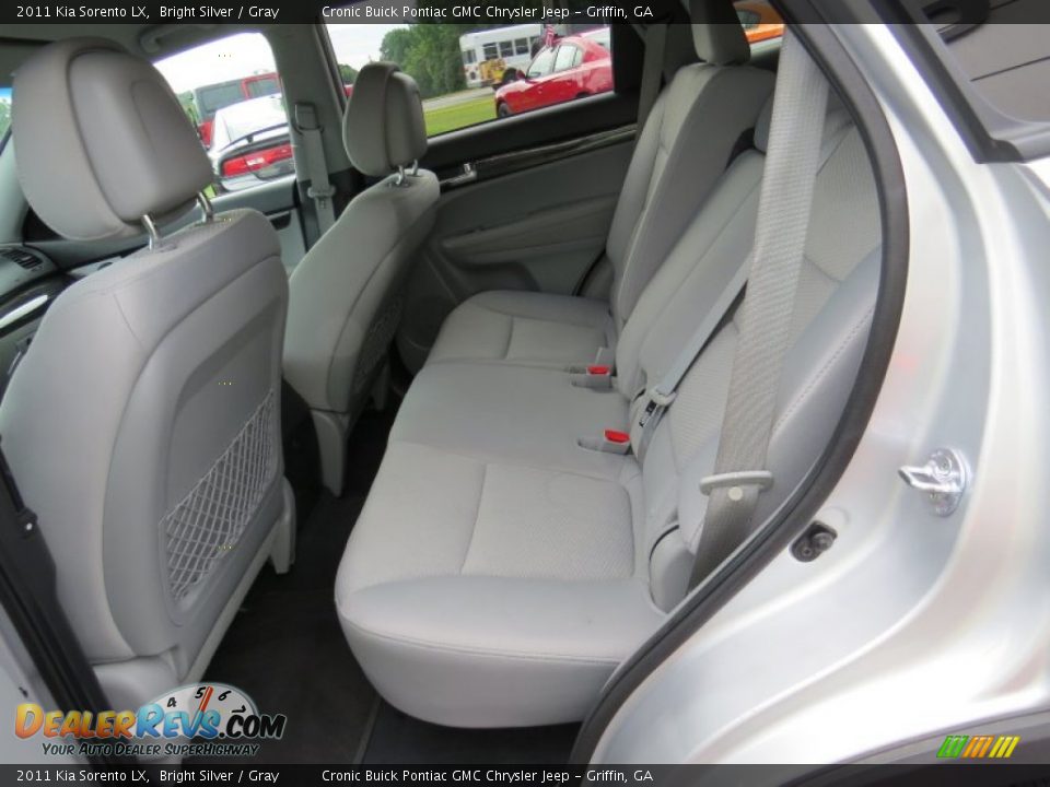2011 Kia Sorento LX Bright Silver / Gray Photo #14
