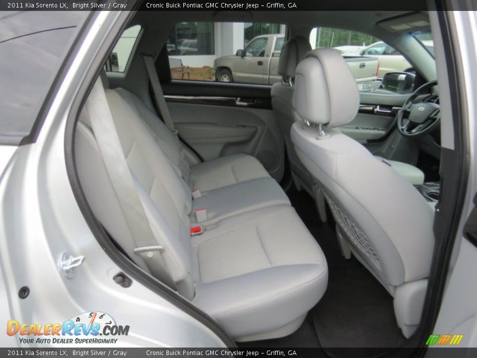 2011 Kia Sorento LX Bright Silver / Gray Photo #16