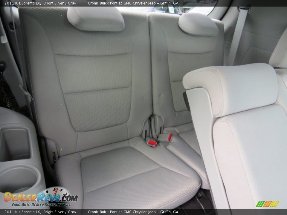 2011 Kia Sorento LX Bright Silver / Gray Photo #17