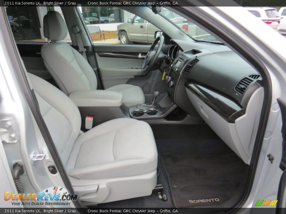 2011 Kia Sorento LX Bright Silver / Gray Photo #18
