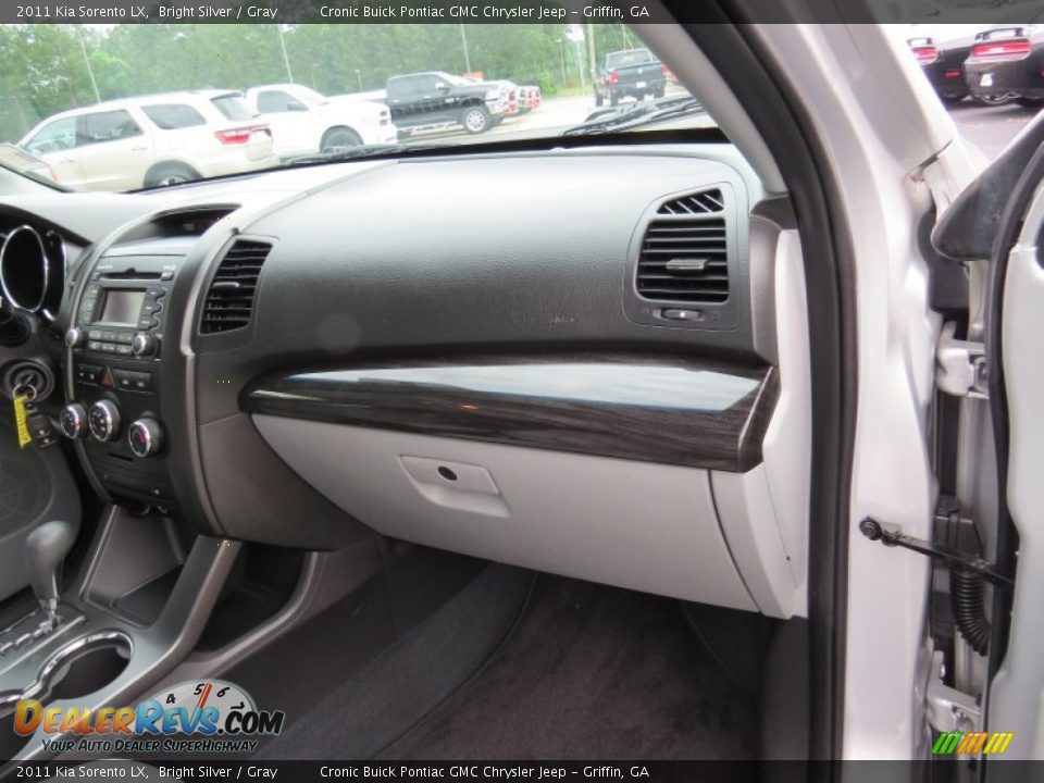 2011 Kia Sorento LX Bright Silver / Gray Photo #19