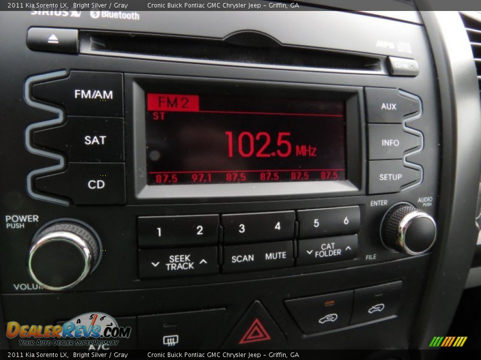 2011 Kia Sorento LX Bright Silver / Gray Photo #22