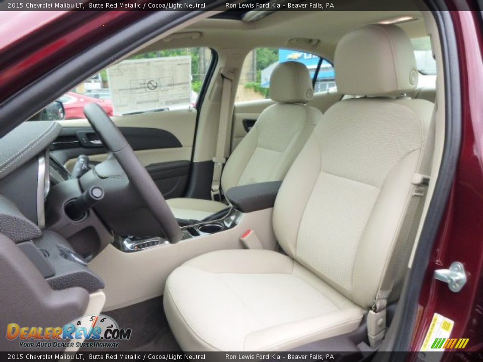 Front Seat of 2015 Chevrolet Malibu LT Photo #10
