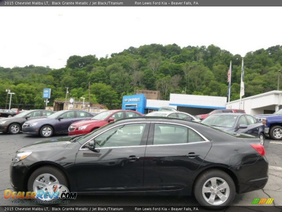 2015 Chevrolet Malibu LT Black Granite Metallic / Jet Black/Titanium Photo #5