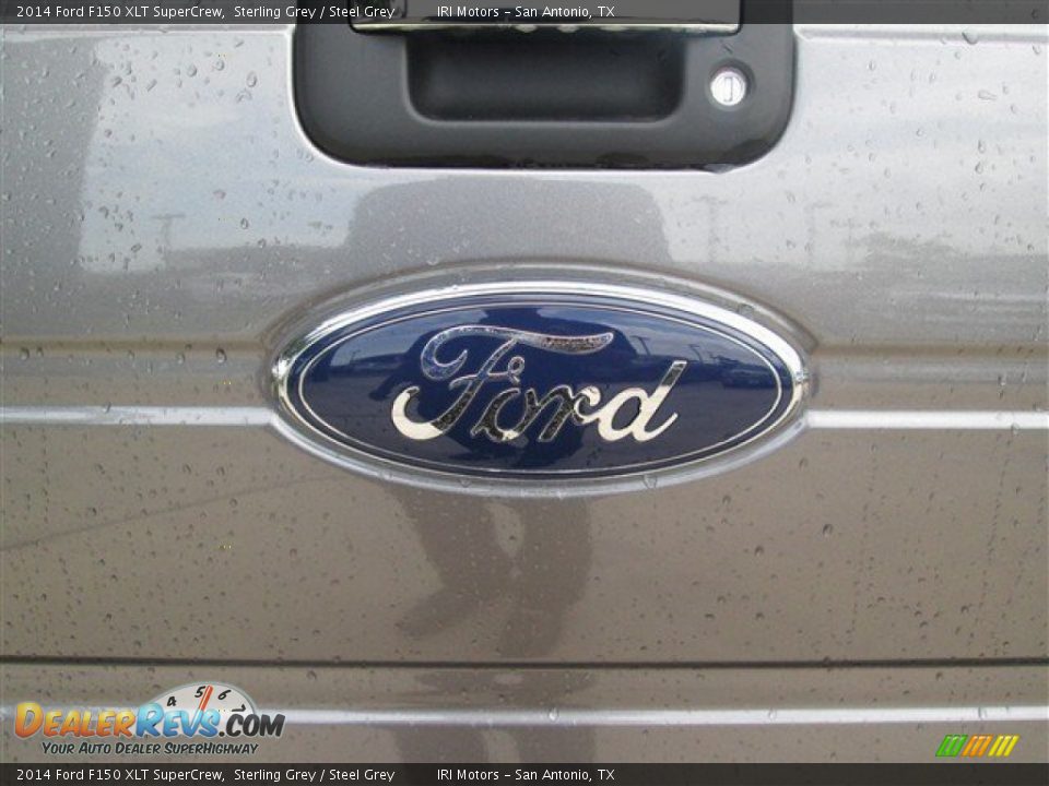 2014 Ford F150 XLT SuperCrew Sterling Grey / Steel Grey Photo #7