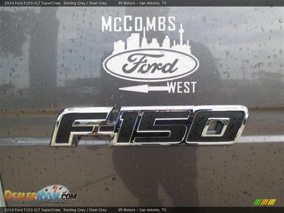 2014 Ford F150 XLT SuperCrew Sterling Grey / Steel Grey Photo #8