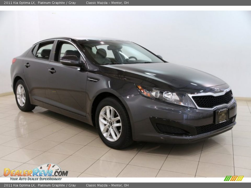 2011 Kia Optima LX Platinum Graphite / Gray Photo #1
