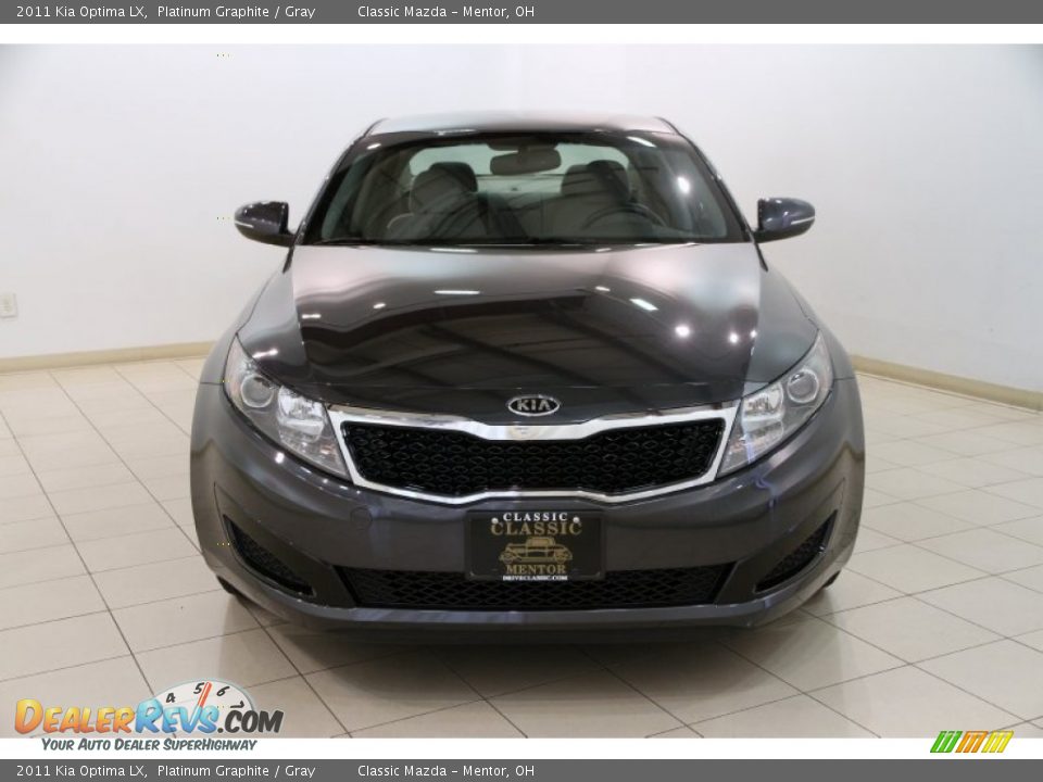 2011 Kia Optima LX Platinum Graphite / Gray Photo #2