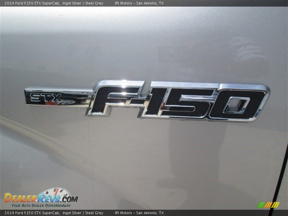 2014 Ford F150 STX SuperCab Ingot Silver / Steel Grey Photo #10
