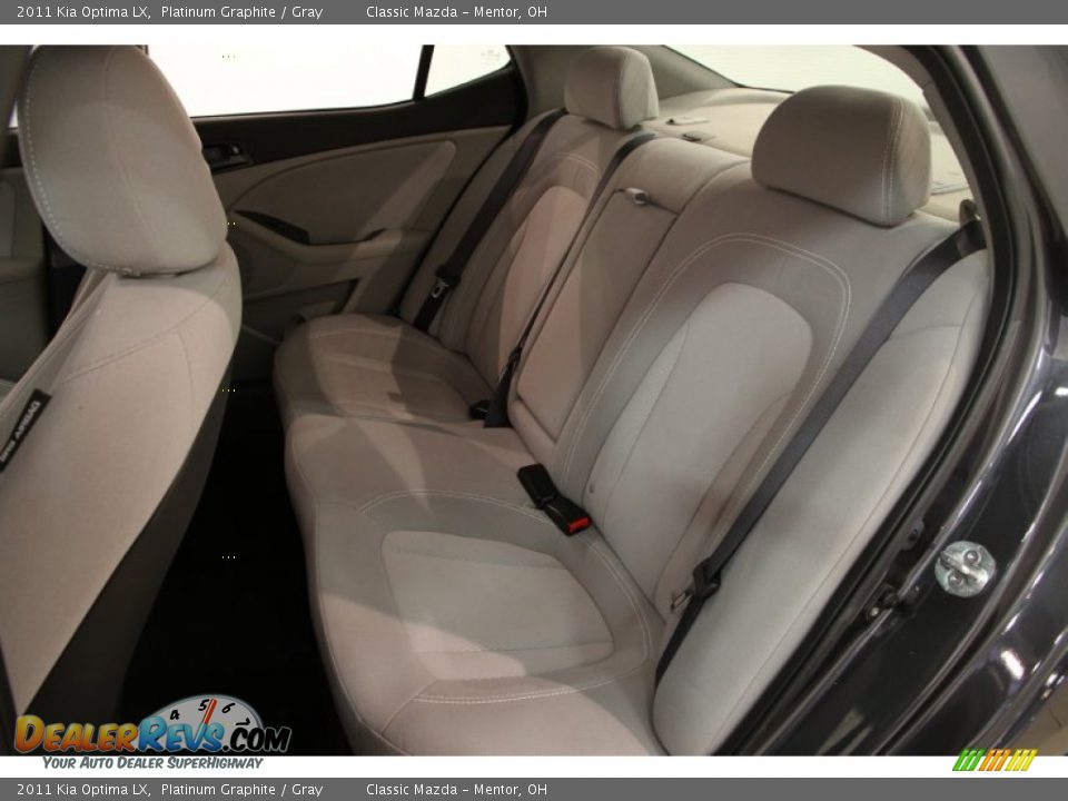 2011 Kia Optima LX Platinum Graphite / Gray Photo #13