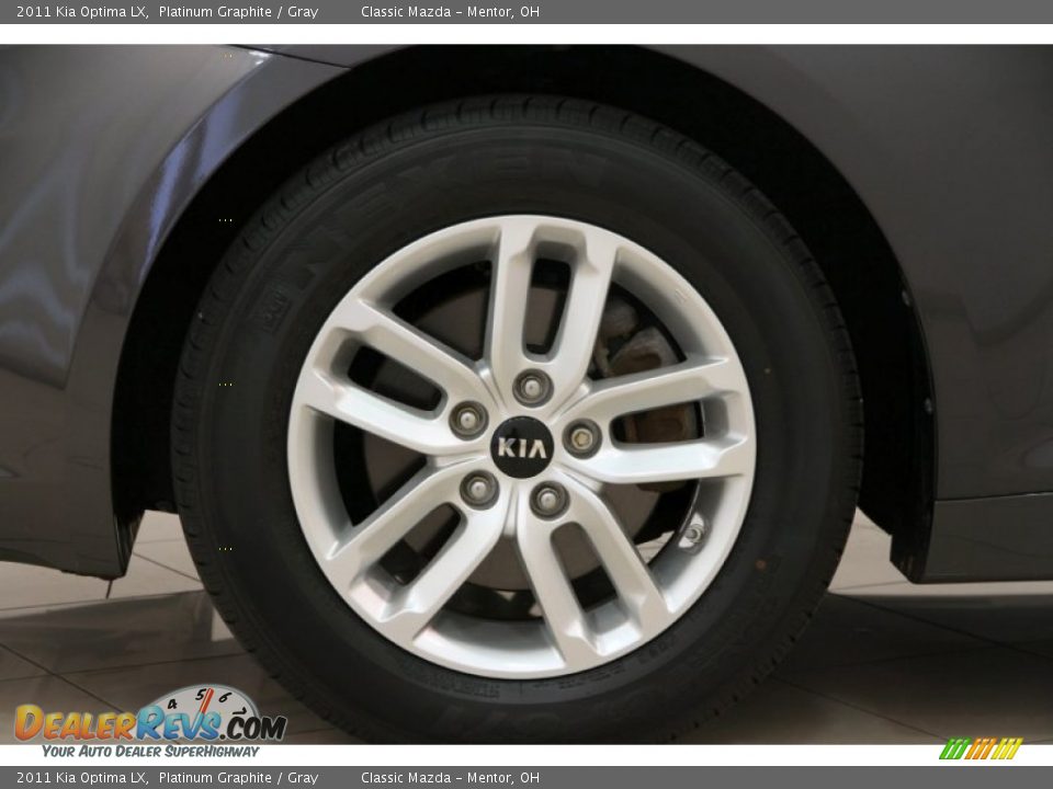 2011 Kia Optima LX Platinum Graphite / Gray Photo #16