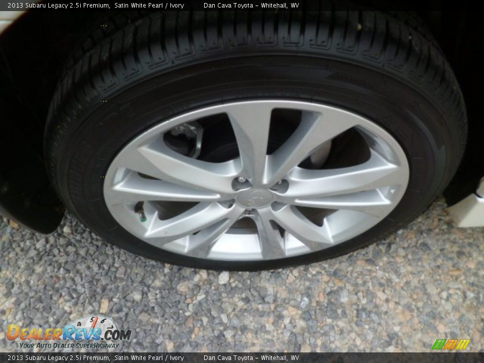 2013 Subaru Legacy 2.5i Premium Satin White Pearl / Ivory Photo #8
