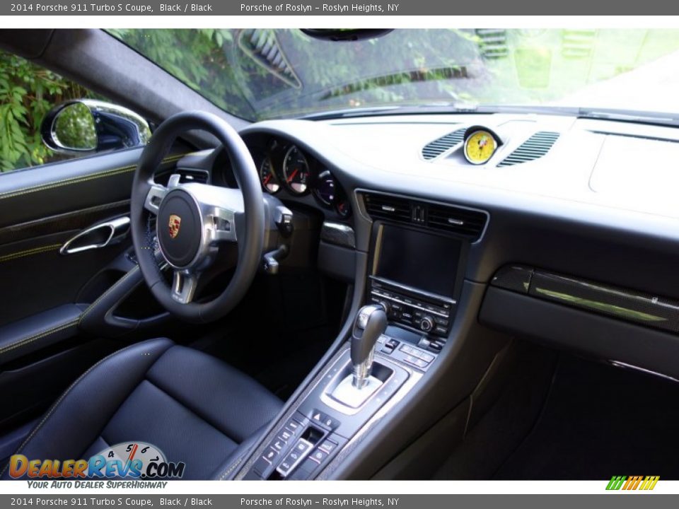 2014 Porsche 911 Turbo S Coupe Black / Black Photo #18